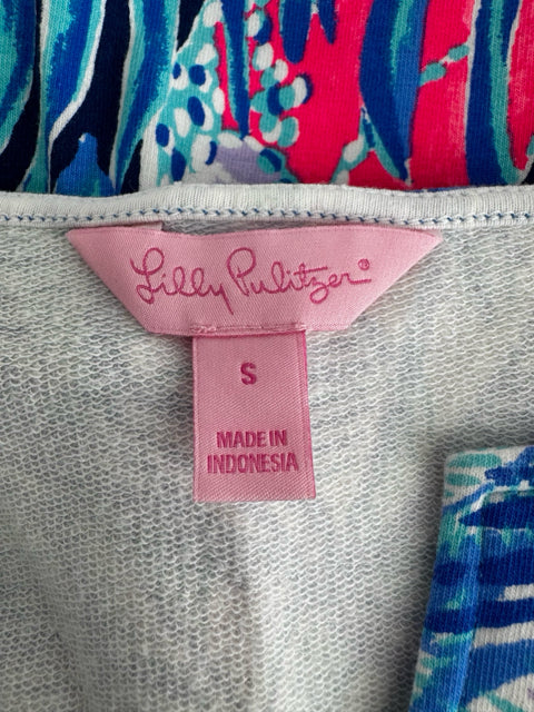 Size S Lilly Pulitzer Blue Cotton Dress