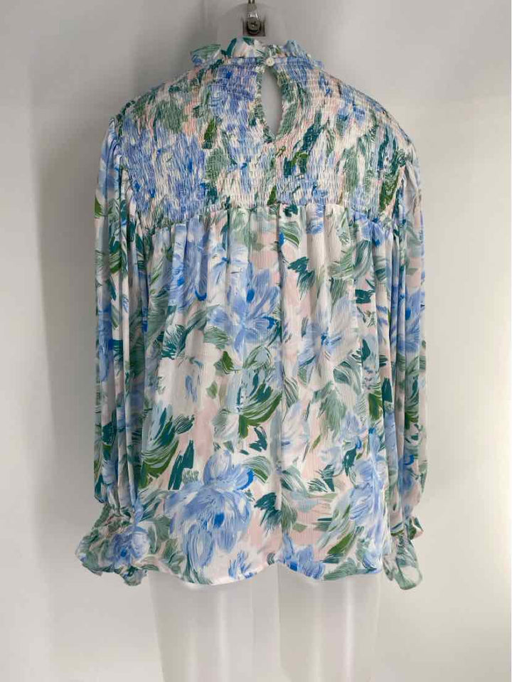 Size L ENTRO Multi-Color Shirt