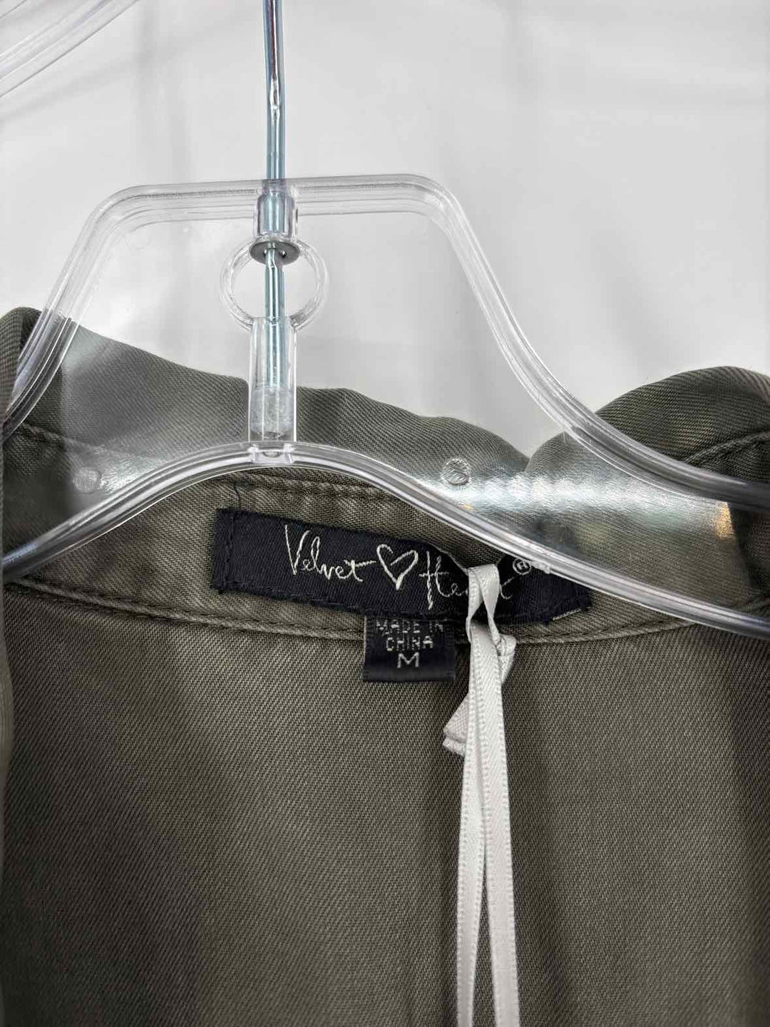 Size M VELVET HEART Olive Dress