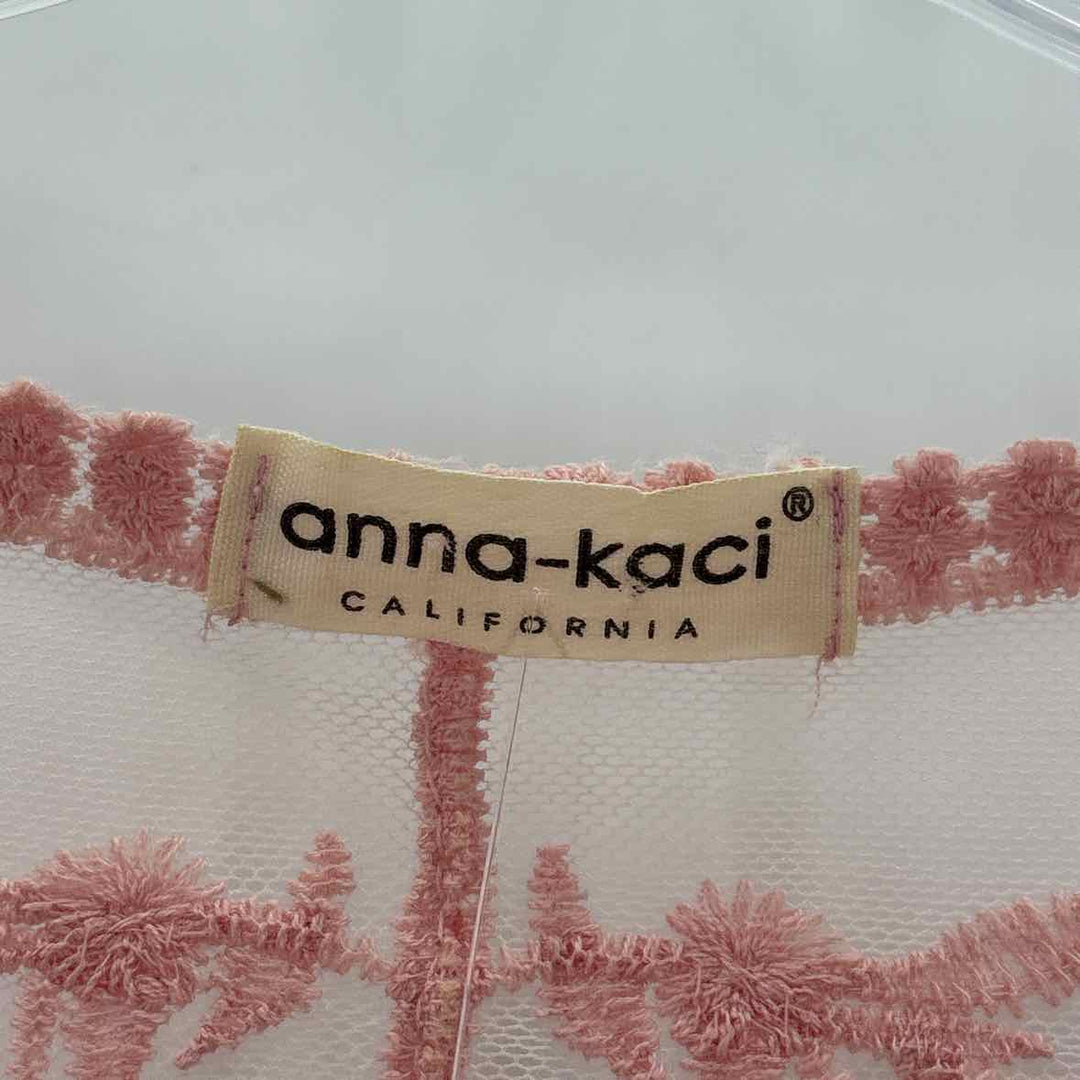 Size One Size Pink Lace Shirt