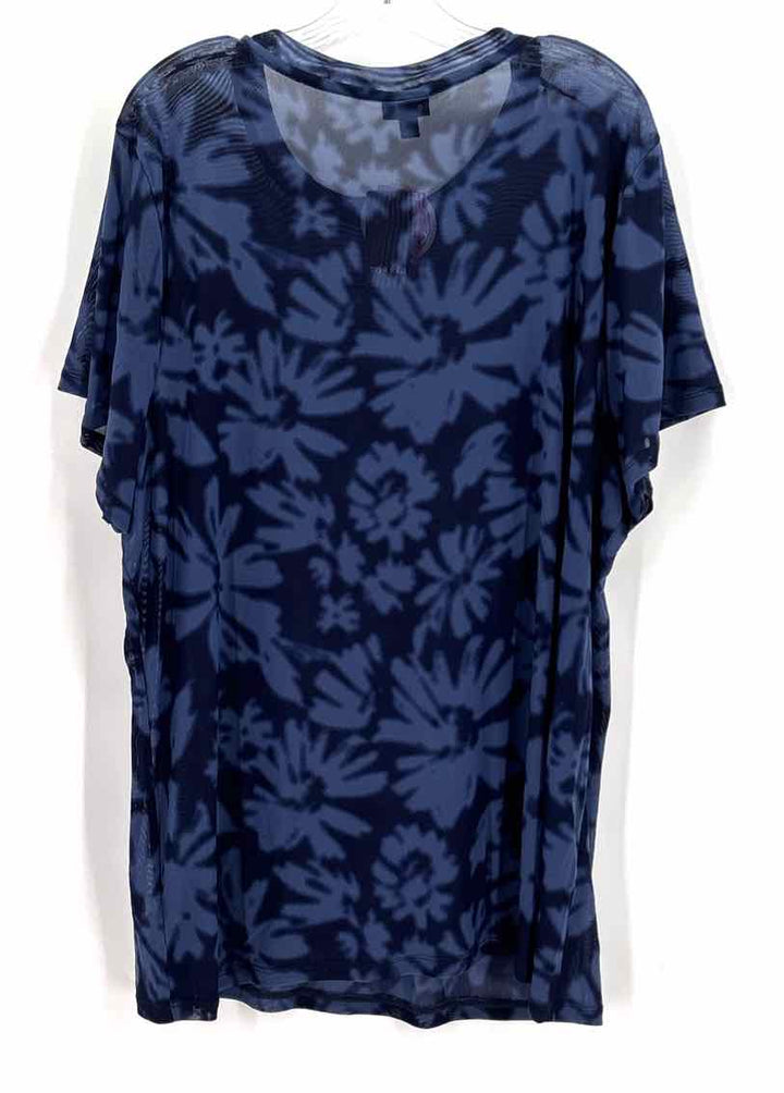 Size 4X Torrid Navy Mesh Shirt