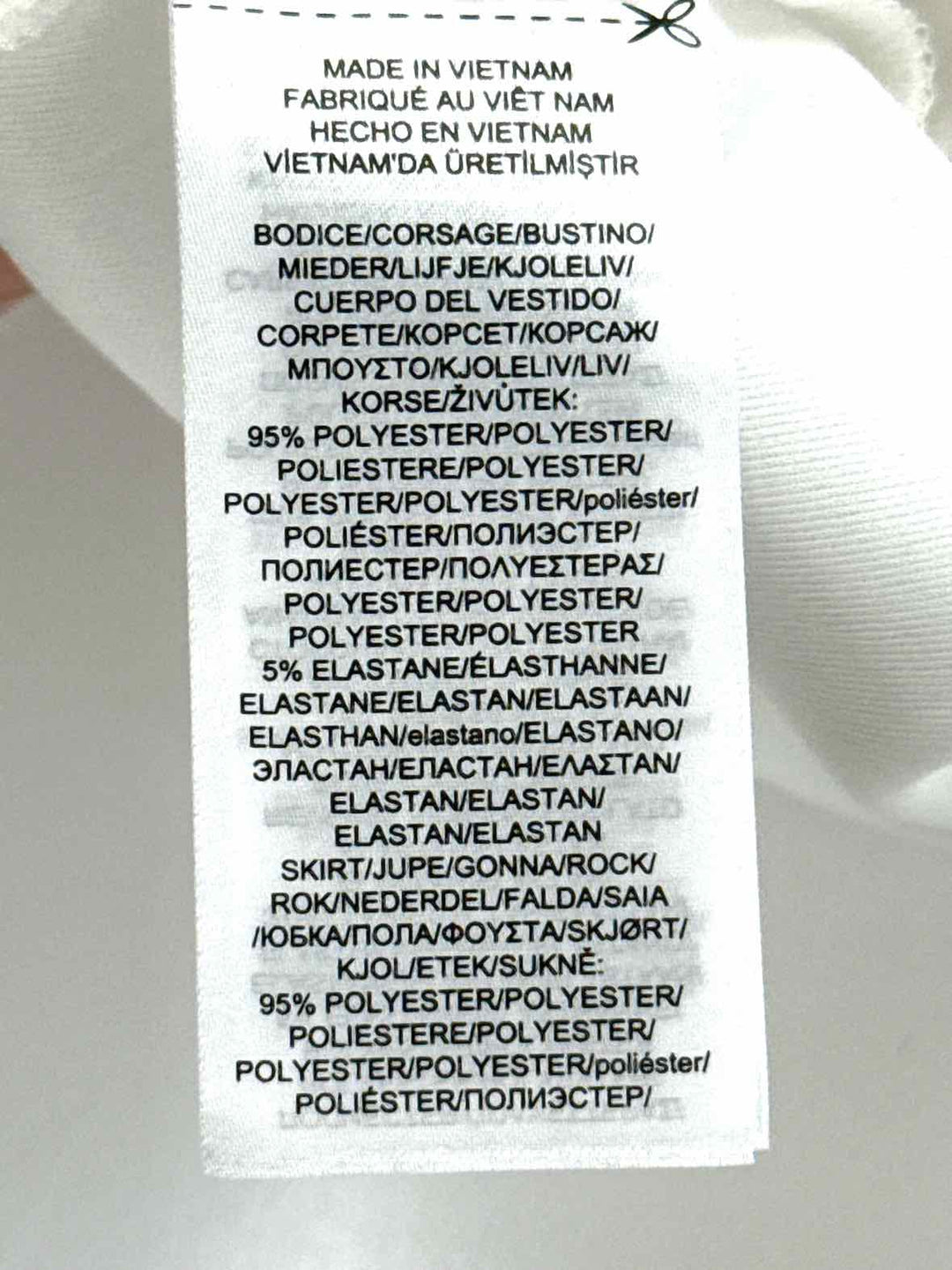 Size 10 RALPH LAUREN Black/White Dress