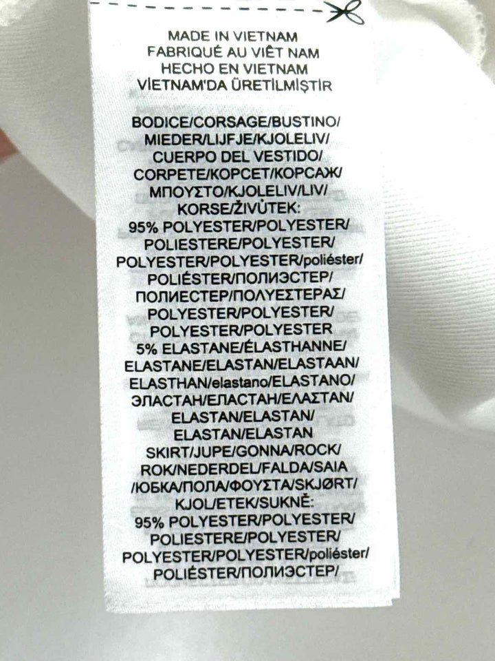 Size 10 RALPH LAUREN Black/White Dress