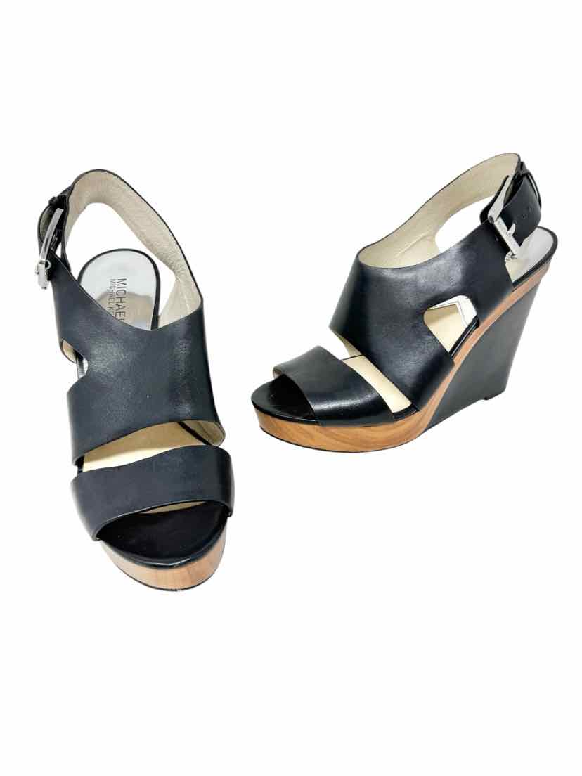 Shoe Size 10 Michael Kors Black Sandals