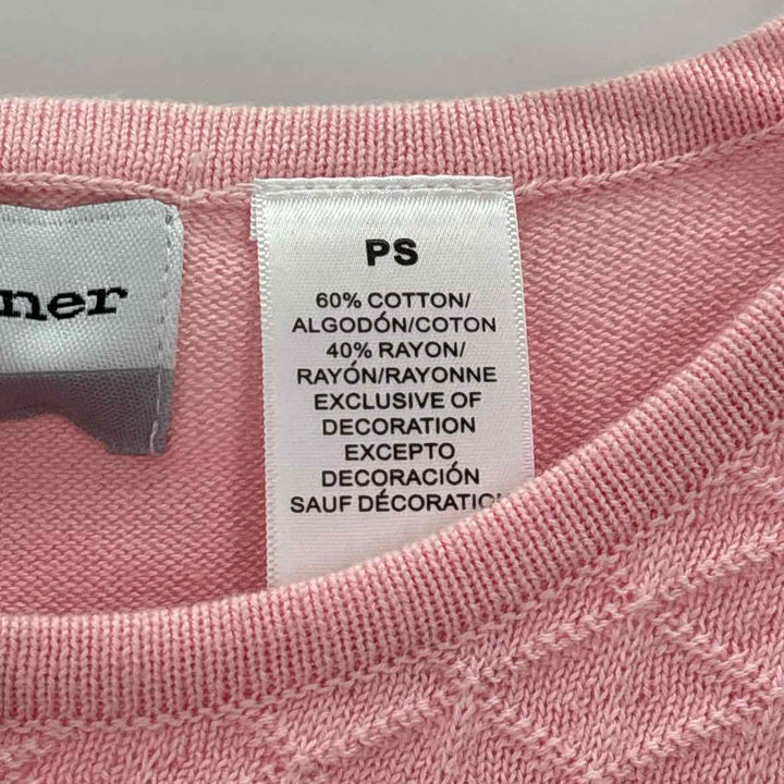 Size S ALFRED DUNNER Pink Knit Shirt