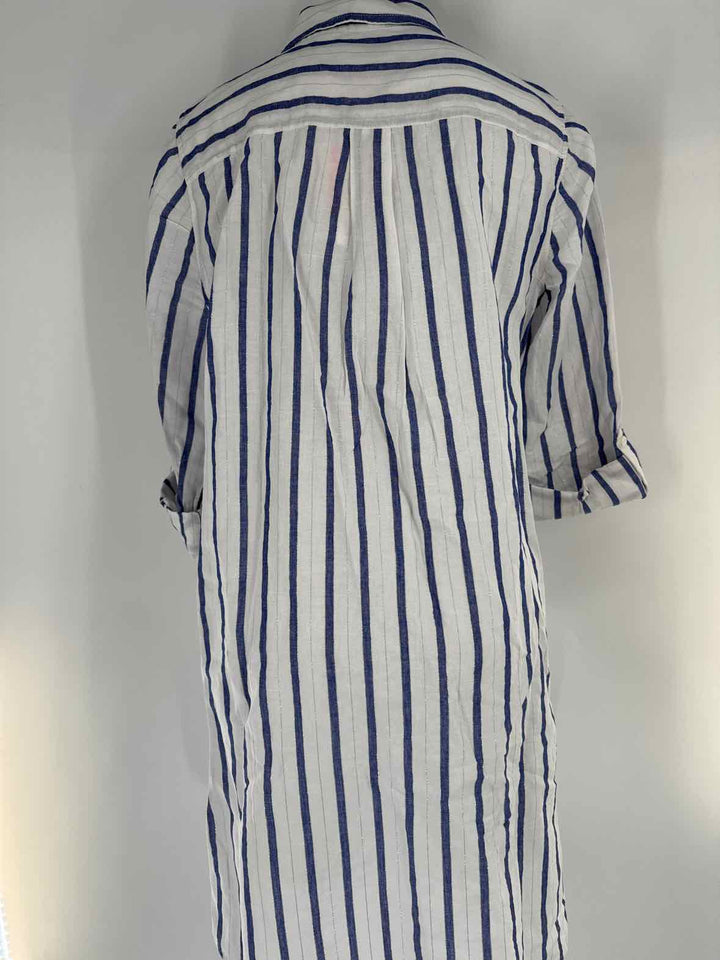 Size 14 Chico's White Print Shirt
