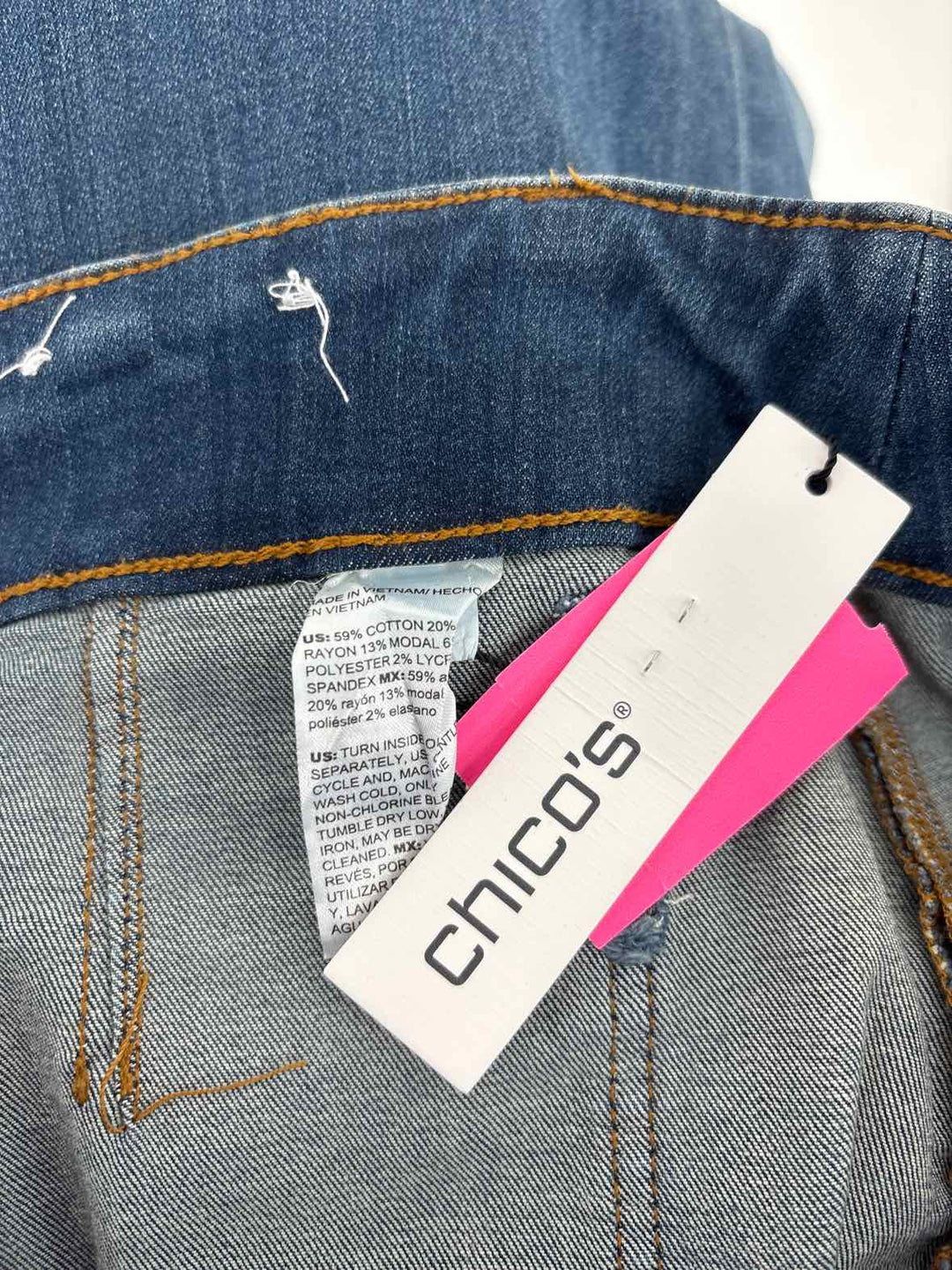 Size S Chico's Denim Pants