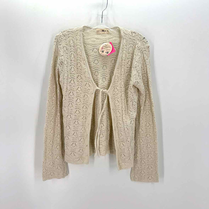 Size M Ivory Knit Cardigan