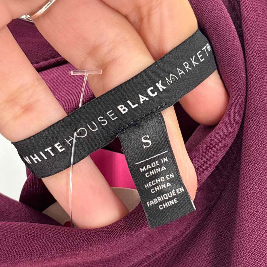 Size 4 White House Black Market Purple Dress
