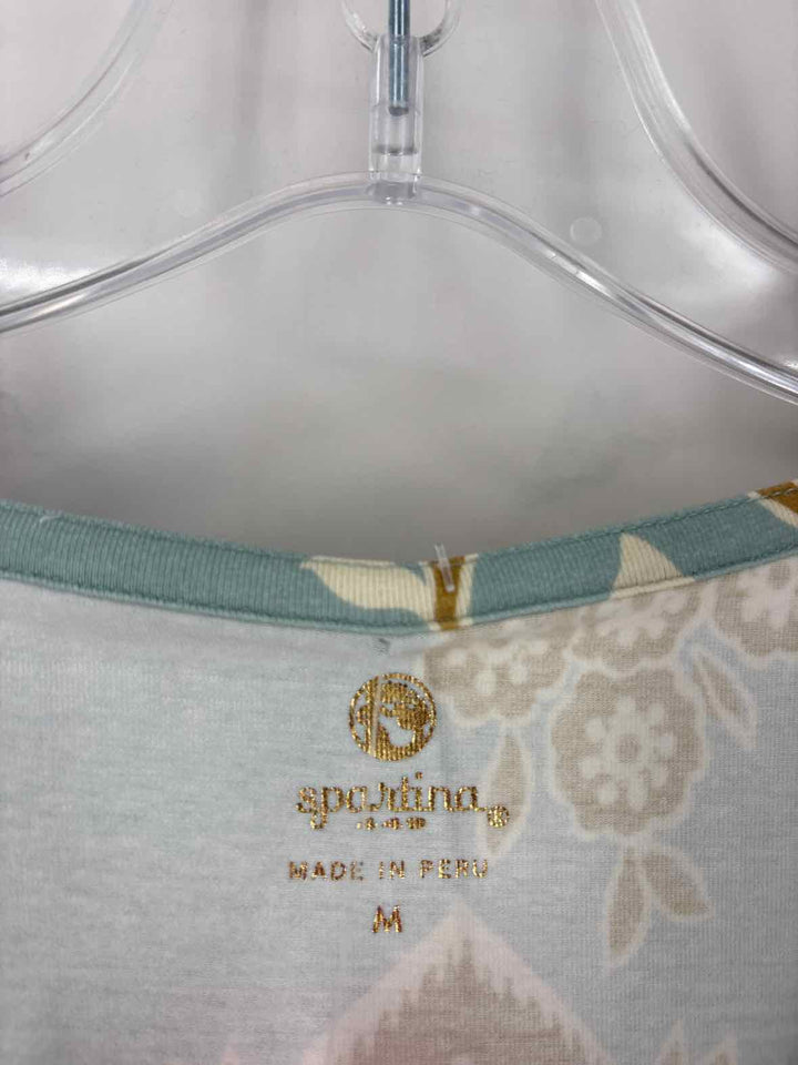Size M SPARTINA Teal Dress