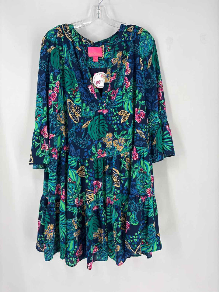 Size 6 Lilly Pulitzer Navy Dress