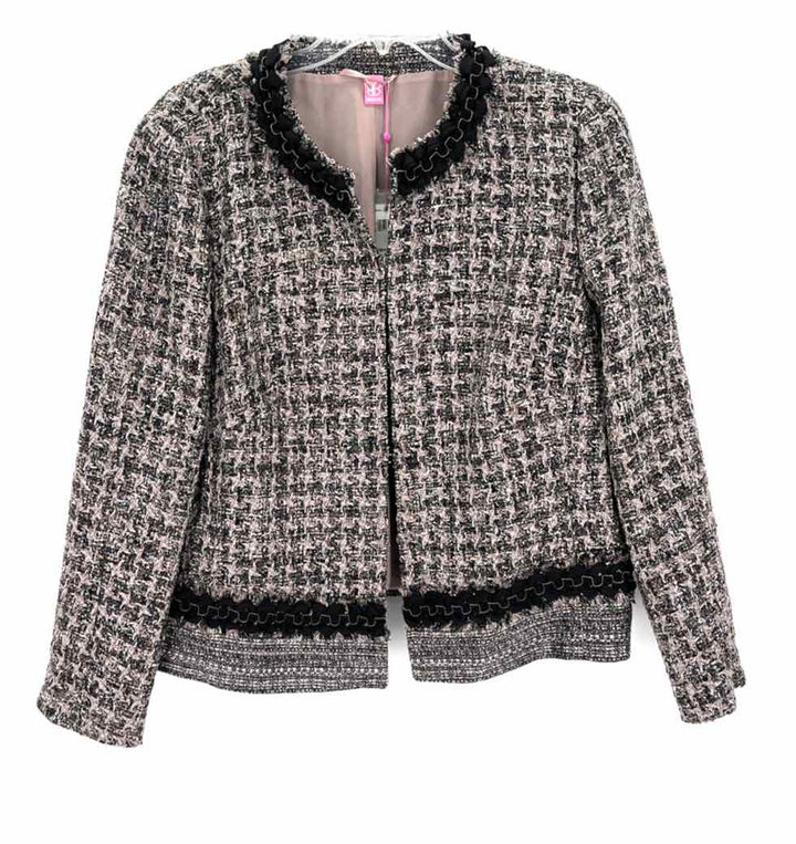 Size 1X BASLER Gray Tweed Blazer