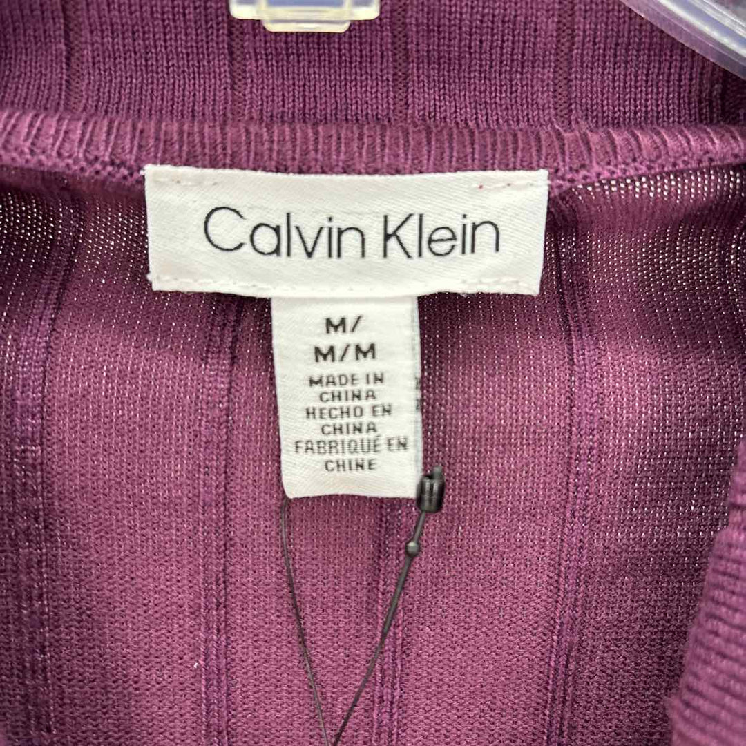 Size M Calvin Klein Purple Sweater
