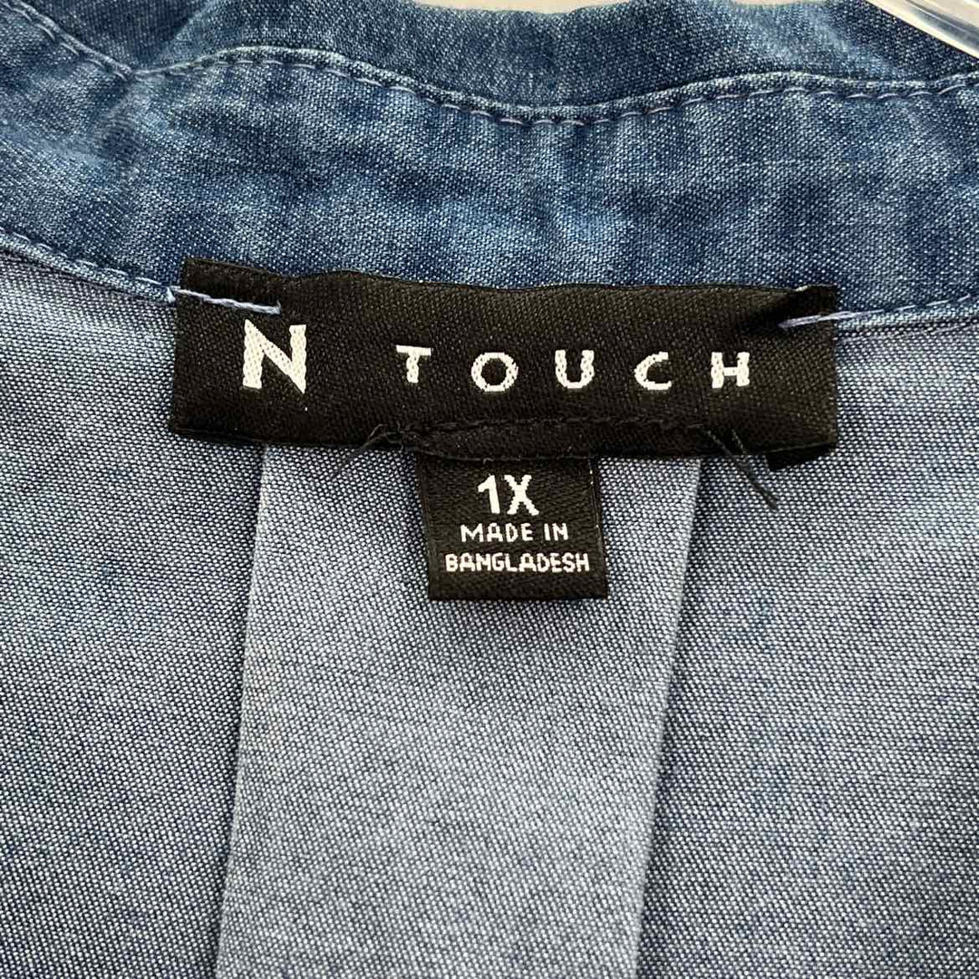 Size 1X Denim Shirt