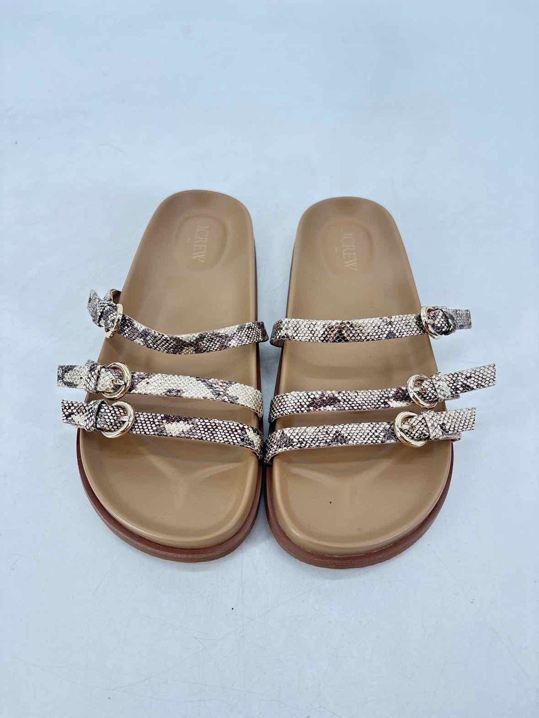Shoe Size 8 J Crew Gold Sandals