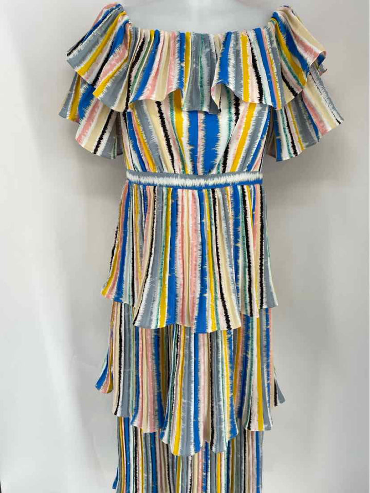 Size L WHY DRESS Multi-Color Dress