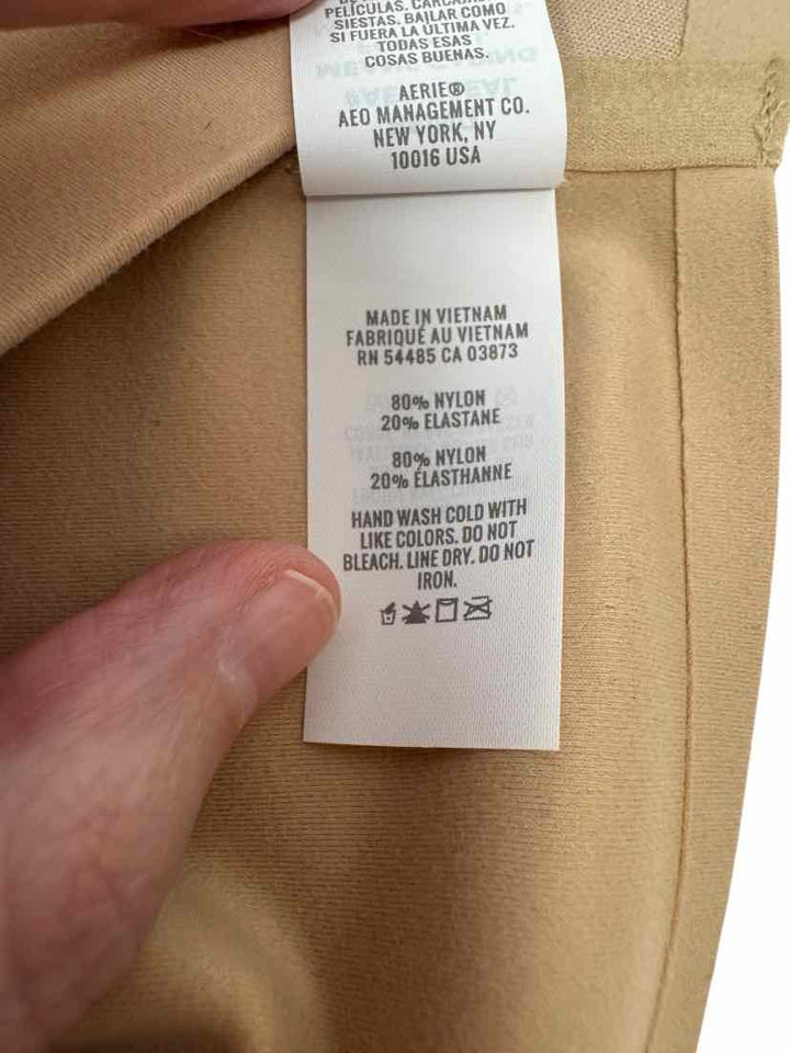 Size L AERIE Beige Bra
