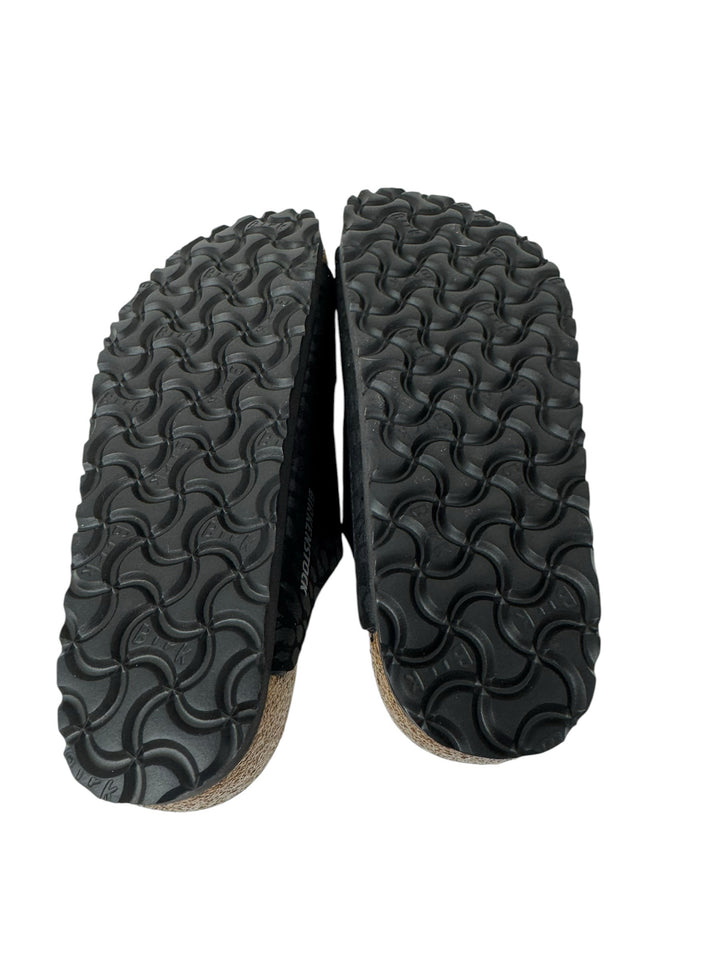 Shoe Size 39 Birkenstock Black Suede Sandals