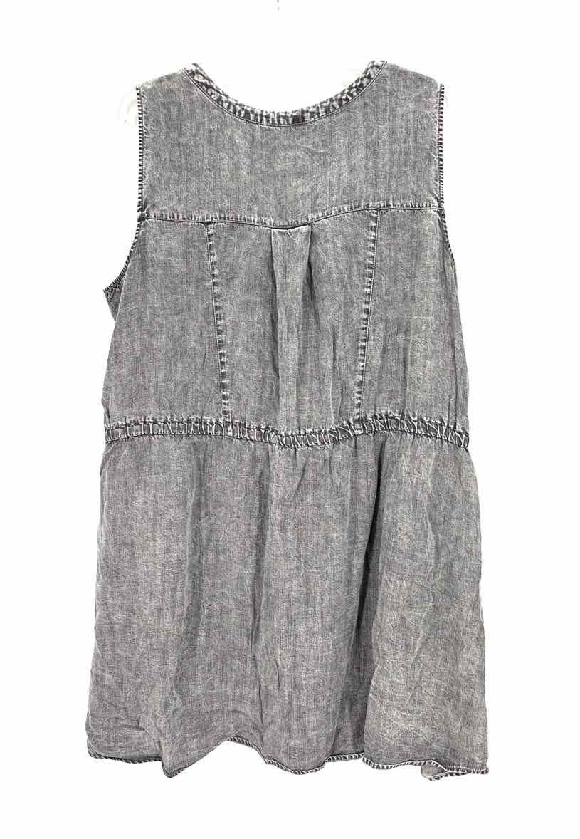Size 1X Jane & Delaney Gray Dress