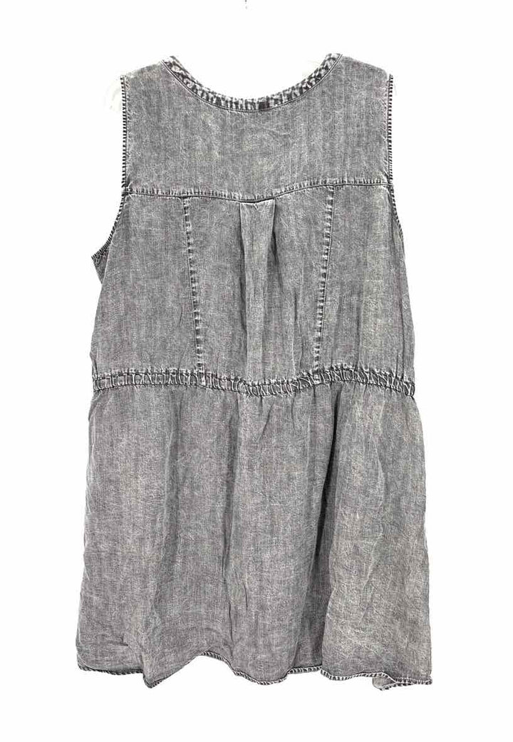 Size 1X Jane & Delaney Gray Dress