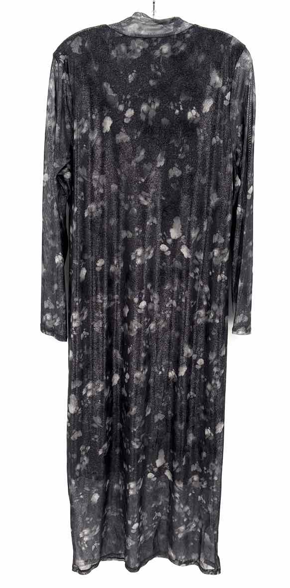 Size 1X BAR 111 Charcoal Mesh Skirt