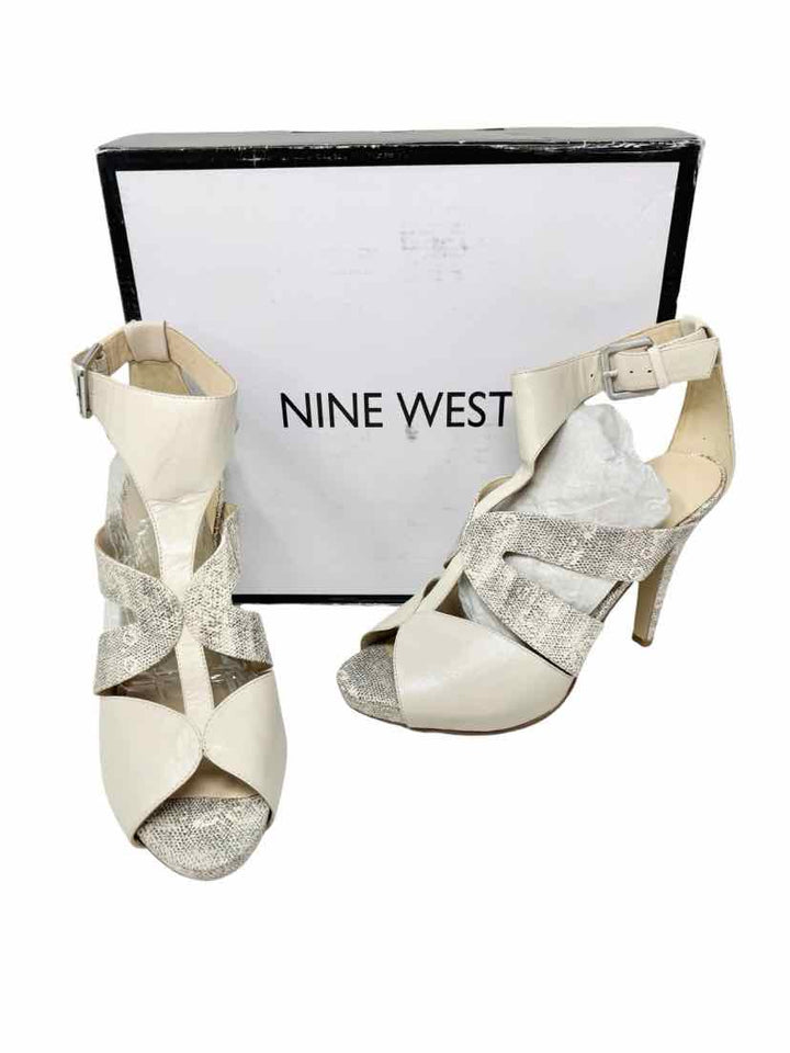 Shoe Size 9 Nine West Tan Leather Pumps