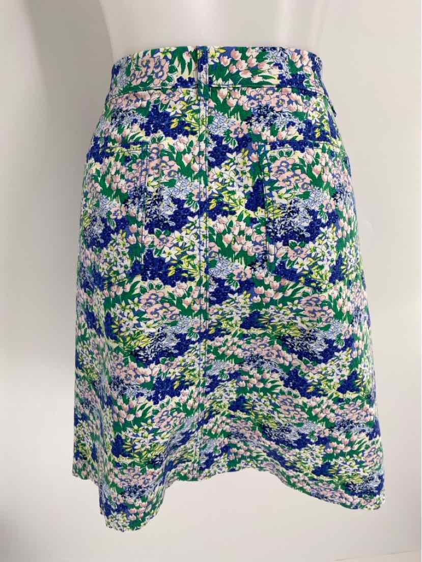 Size 12 Talbots Blue Skirt