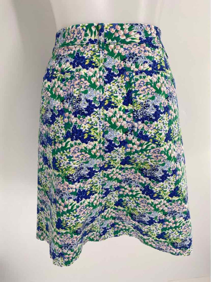 Size 12 Talbots Blue Skirt