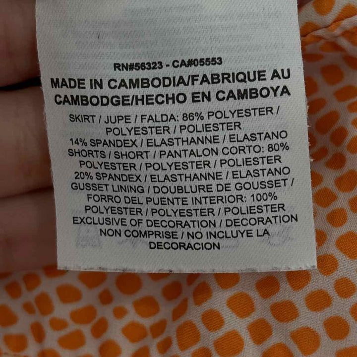 Size M Nike Orange Skirt
