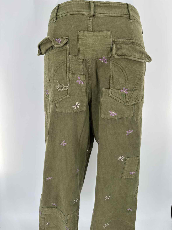 Size 14 FREE PEOPLE Green Pants