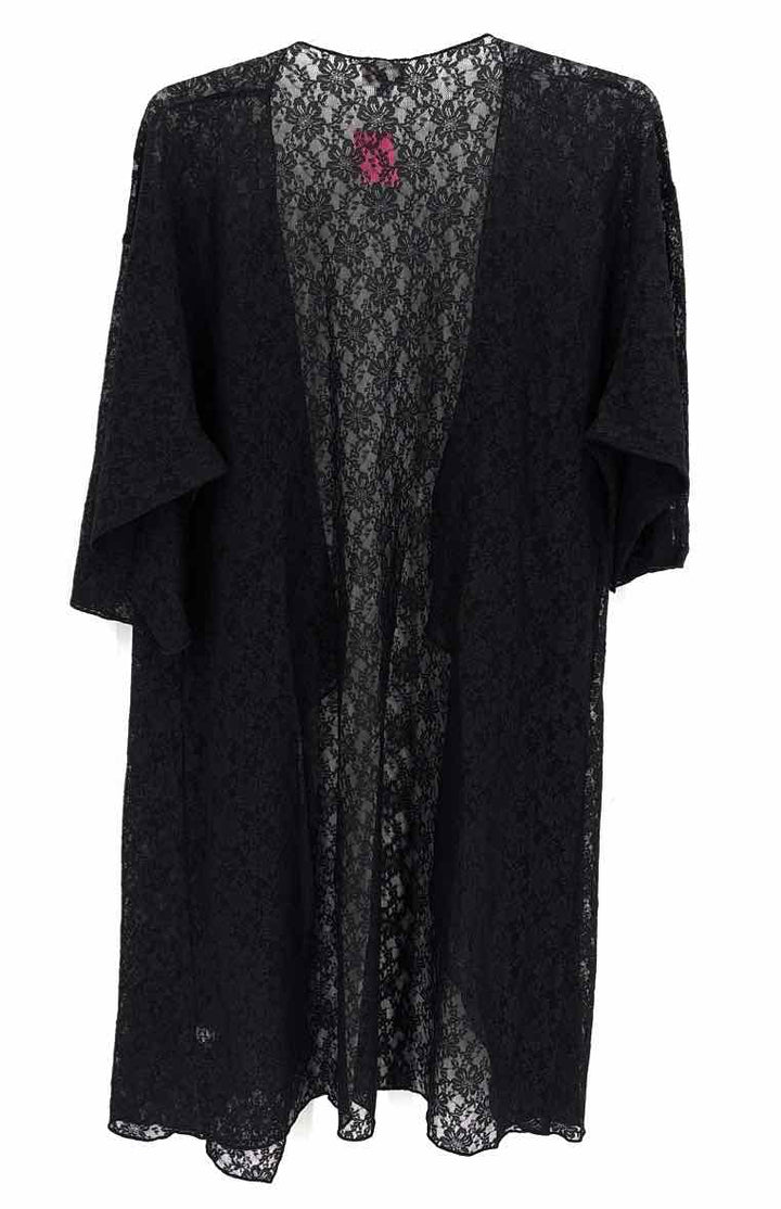 Size L lularoe Black Lace Shirt