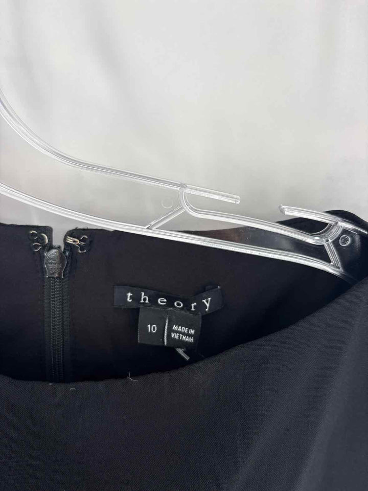 Size 10 THEORY Black Dress