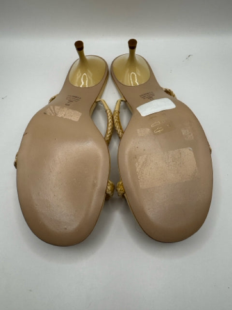 Shoe Size 10 SCHUTZ Tan Leather Sandals