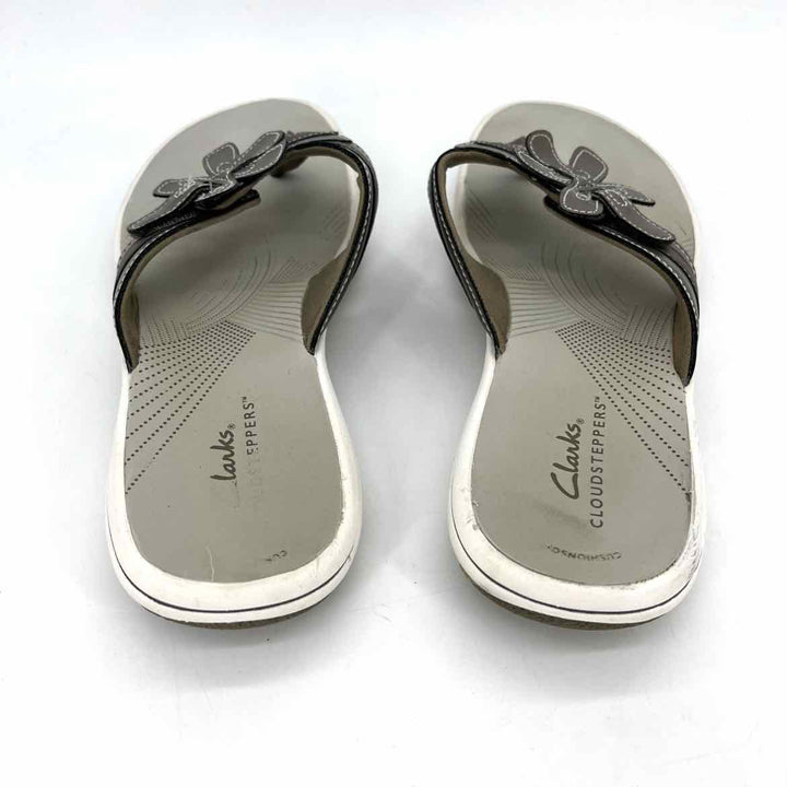 Shoe Size 8 CLARKS Silver Sandals