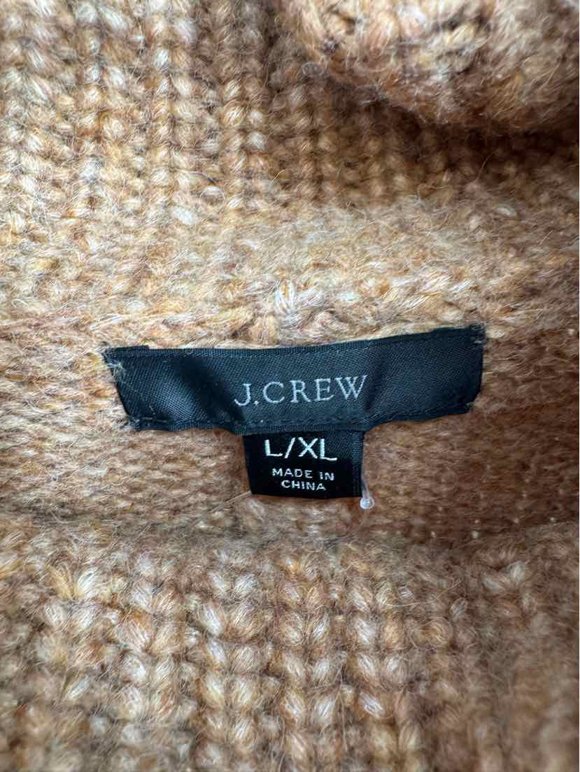 Size L/XL J Crew Brown Sweater