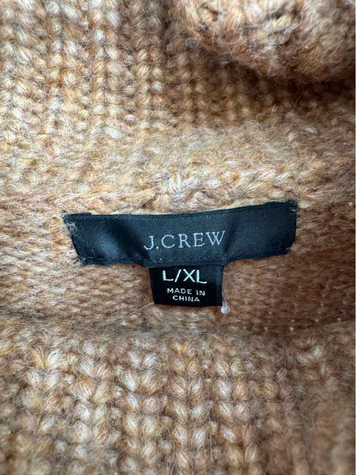 Size L/XL J Crew Brown Sweater
