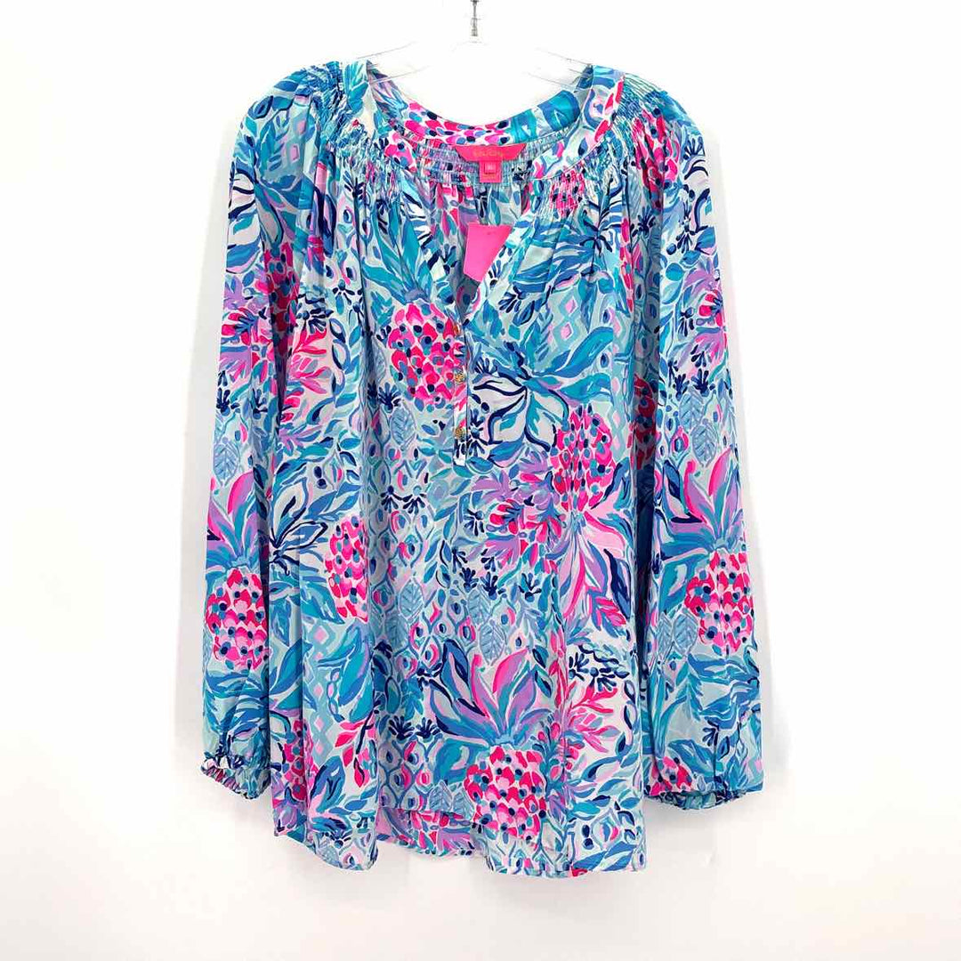 Size XL Lilly Pulitzer Blue Shirt