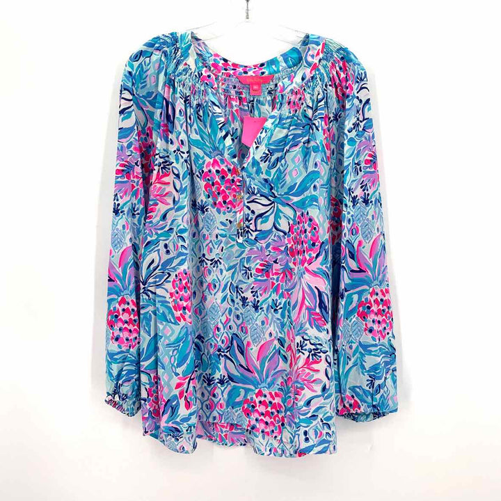 Size XL Lilly Pulitzer Blue Shirt