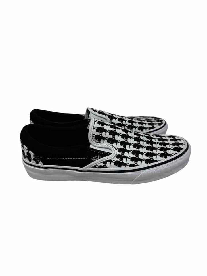 Shoe Size 9 Vans Black Flats