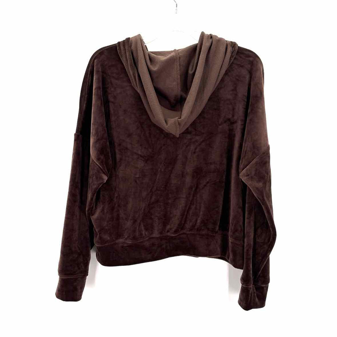 Size L Brown Velour 2 PC Dress
