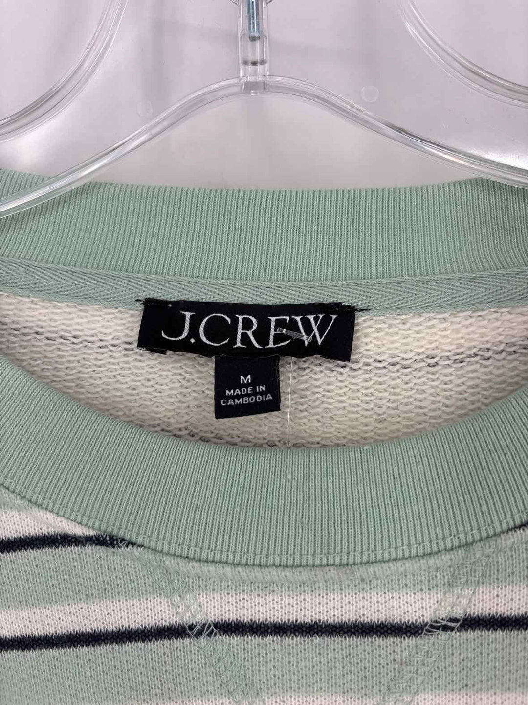 Size M J Crew Green Sweater
