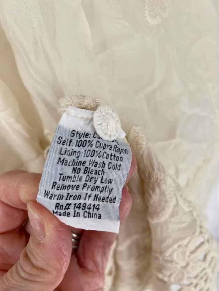 Size S Johnny Was Beige Dress