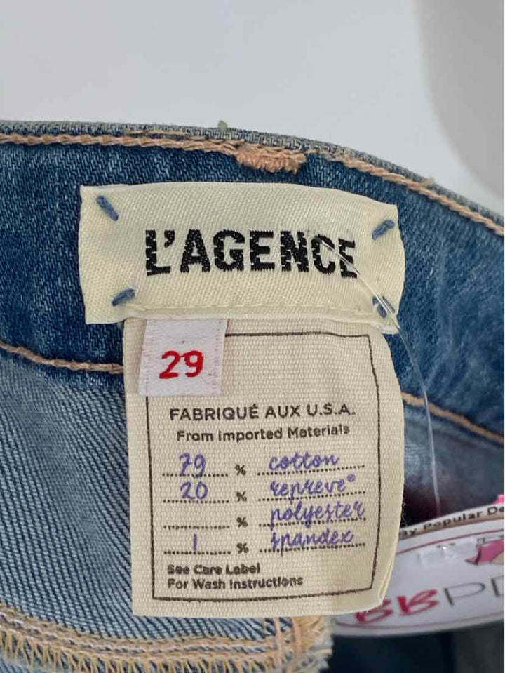 Size 29 L'AGENCE Denim Jeans