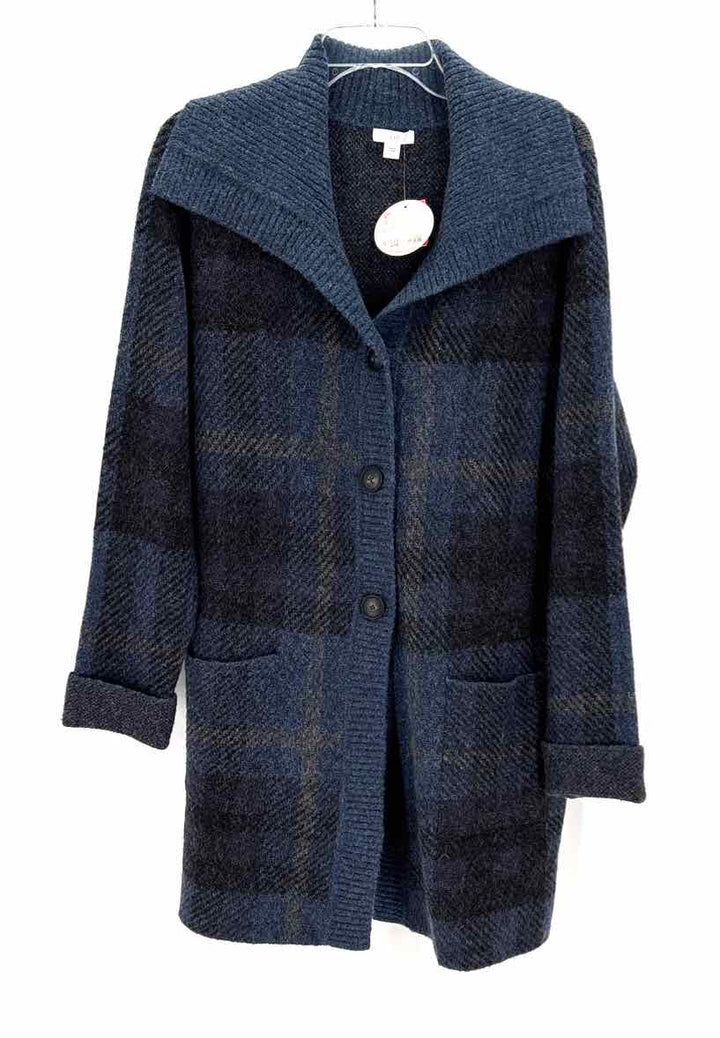 Size S J JILL Navy Knit Cardigan
