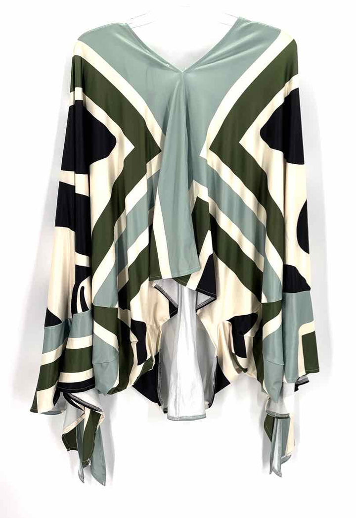Size 2X FASHION NOVA Green Polyester 2 PC Dress