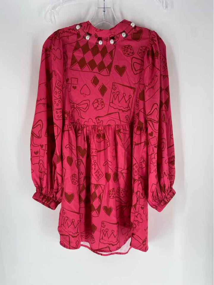 Size XXS CROSBY PINK PRINT Dress