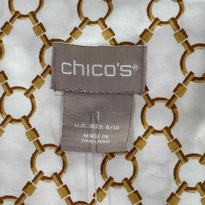 Size M Chico's White Shirt