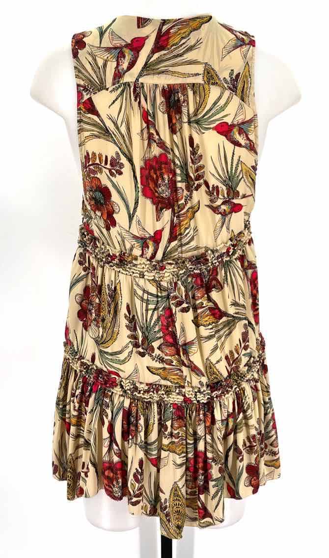 Size XS FREE PEOPLE Tan Shirt
