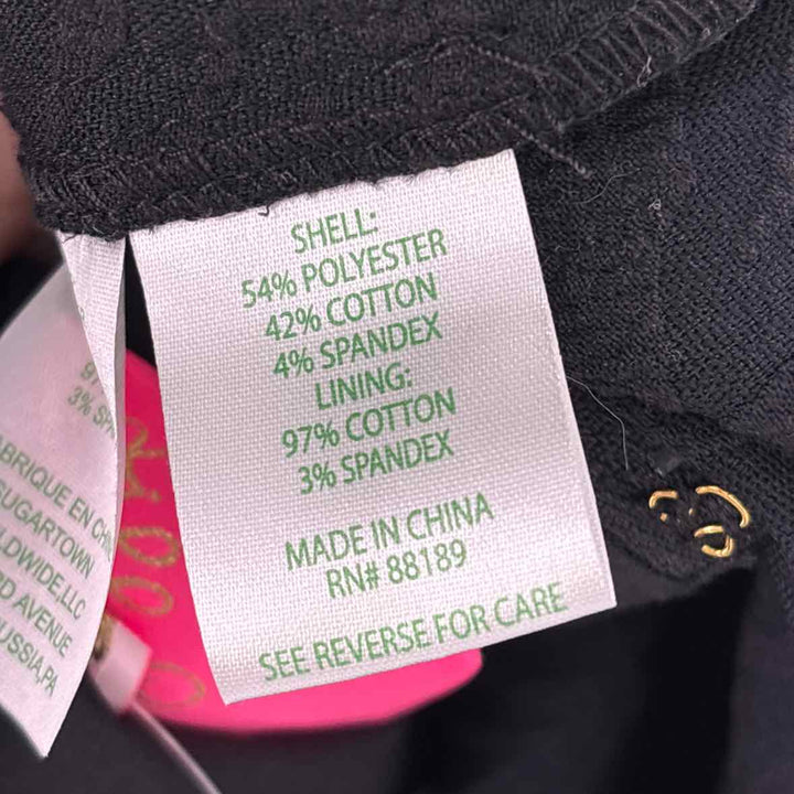 Size 2 Lilly Pulitzer Black Dress
