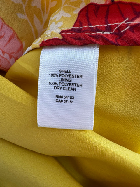 Size 8 ELIZA J Yellow Dress
